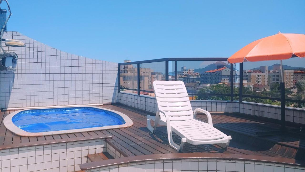 Apto Ubatuba Praia Grande - 4 quartos - piscina privativa *